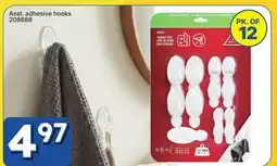 Rossy Asst. adhesive hooks offer