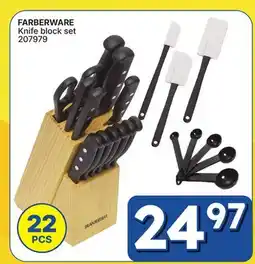 Rossy FARBERWARE Knife block set offer