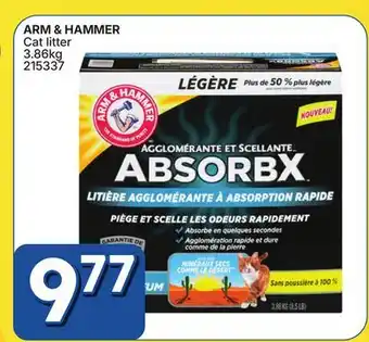 Rossy ARM & HAMMER Cat litter offer