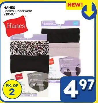 Rossy HANES Ladiesʼ underwear offer