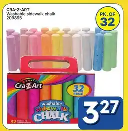 Rossy CRA-Z-ART Washable sidewalk chalk offer