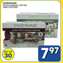 Rossy FARBERWARE Food containers with lids offer