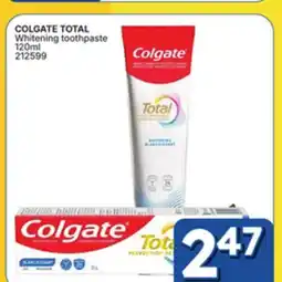 Rossy COLGATE TOTAL Whitening toothpaste offer
