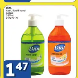 Rossy DIAL Asst. liquid hand soaps offer