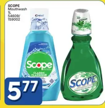 Rossy SCOPE Mouthwash offer