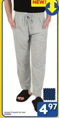 Rossy Jersey PJ pants for men offer