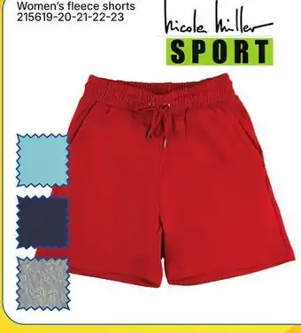 Rossy Womenʼs fleece shorts offer