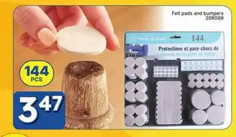 Rossy Felt pads and bumpers offer