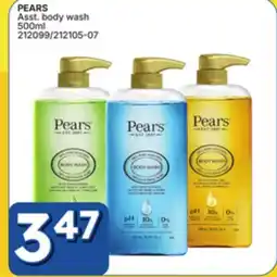 Rossy PEARS Asst. body wash offer