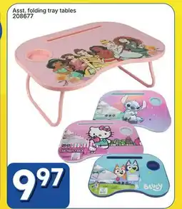 Rossy Asst. folding tray tables offer