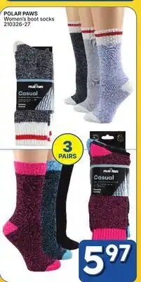 Rossy POLAR PAWS Womenʼs boot socks offer