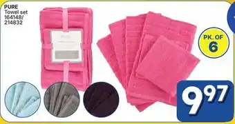 Rossy PURE Towel set offer