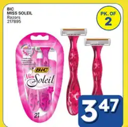 Rossy BIC MISS SOLEIL Razors offer