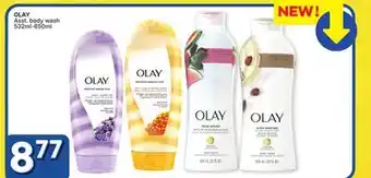 Rossy OLAY Asst. body wash offer