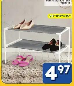 Rossy Fabric storage rack offer