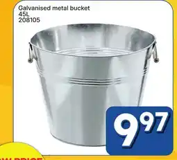 Rossy Galvanised metal bucket offer