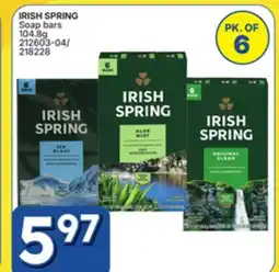 Rossy IRISH SPRING Soap bars offer