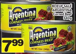 Supermarché PA BOEUF SALÉ ARGENTINA | Corned Beef offer