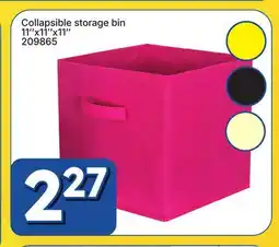 Rossy Collapsible storage bin offer