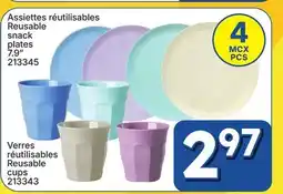 Rossy Reusable snack plates offer