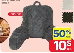 Rossy Sherpa chair pad offer