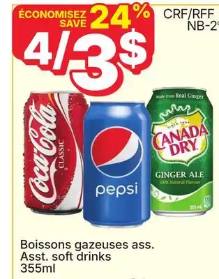 Rossy Asst. soft drinks offer