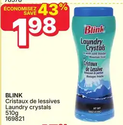 Rossy BLINK Laundry crystals offer
