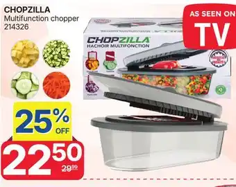 Rossy CHOPZILLA Multifunction chopper offer
