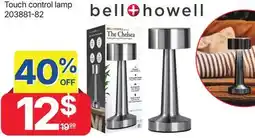Rossy Bell + howell Touch control lamp offer