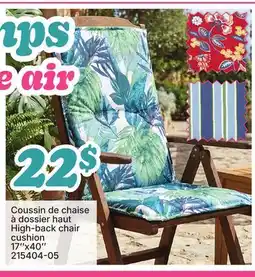 Rossy High-back chair cushion offer