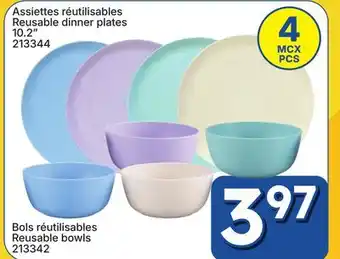 Rossy Reusable dinner plates offer