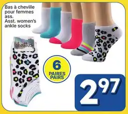 Rossy Asst. women's ankle socks offer