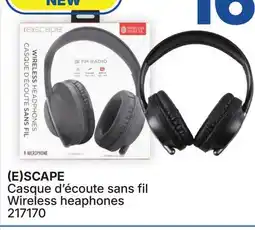 Rossy (E)SCAPE Wireless heaphones offer
