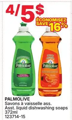 Rossy PALMOLIVE Asst. liquid dishwashing soaps offer