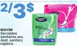 Rossy MAYIM Asst. sanitary napkins offer