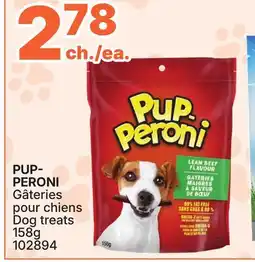 Rossy PUP-PERONI Dog treats offer