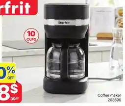 Rossy Starfrit Coffee maker offer