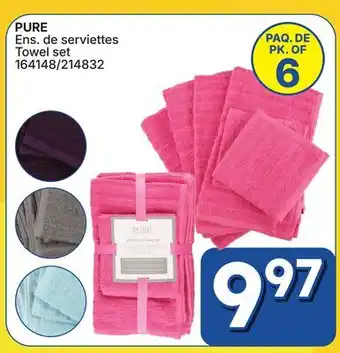 Rossy PURE Towel set offer