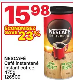 Rossy NESCAFÉ Instant coffee offer