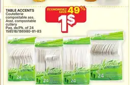 Rossy TABLE ACCENTS Asst. compostable offer