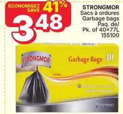 Rossy STRONGMOR Garbage bags offer