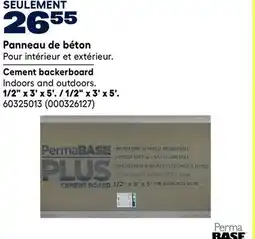 RONA PermaBASE Cement backerboard offer