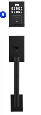 RONA Clemente electronic entry handleset offer