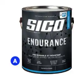 RONA 3,78 L SICO Endurance interior paint and GoPrime primer offer