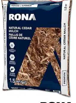 RONA RONA Natural cedar mulch offer