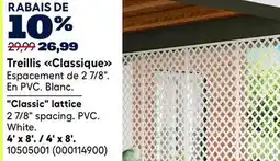 RONA Classic lattice 4' x 8'. / 4' x 8' offer