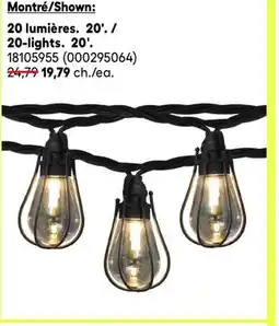 RONA Patio string lights offer