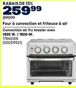 RONA CUISINART 1800-W Convection air fry toaster oven offer