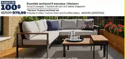 RONA Landon & Co Horizon 5-piece sectional set offer