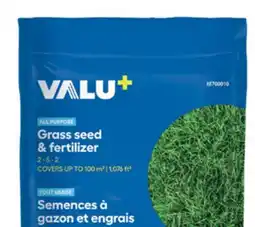 RONA Grass seed and fertilizer offer